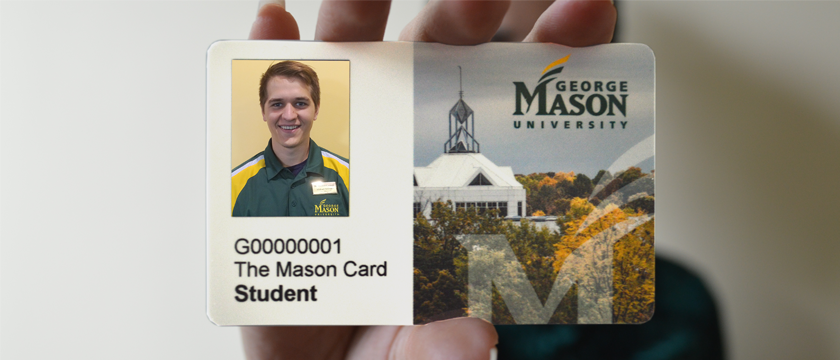 ӽ紫ý's MasonID program allows for single-card access to meal plans, Mason Money and more.